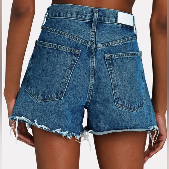 Re/Done Originals 90's Low Slung Short en Bleu Mere Sz 31 NWT - Picture 15 of 16